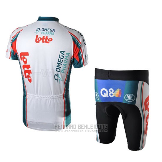 2010 Fahrradbekleidung Omega Pharma Lotto Champion Italien Trikot Kurzarm und Tragerhose